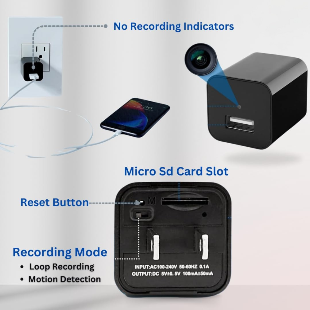 Surveillance USB Charger