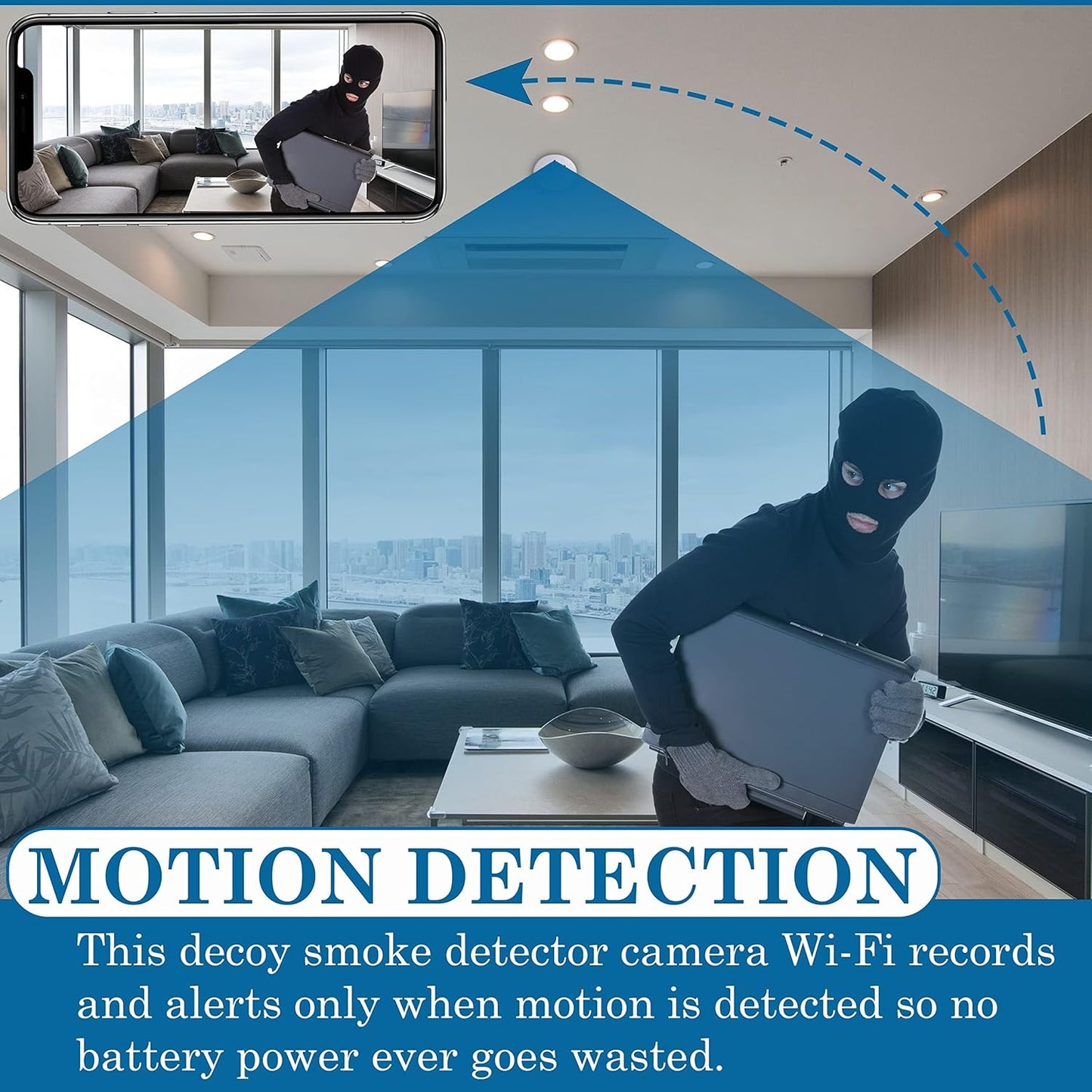 Smoke detector Spy Camera
