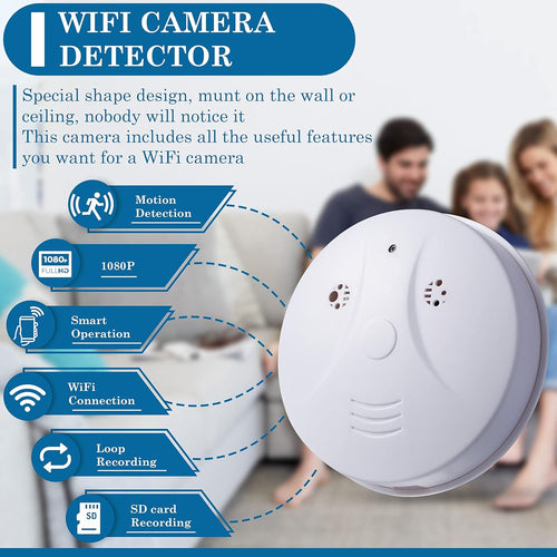 Smoke detector Spy Camera