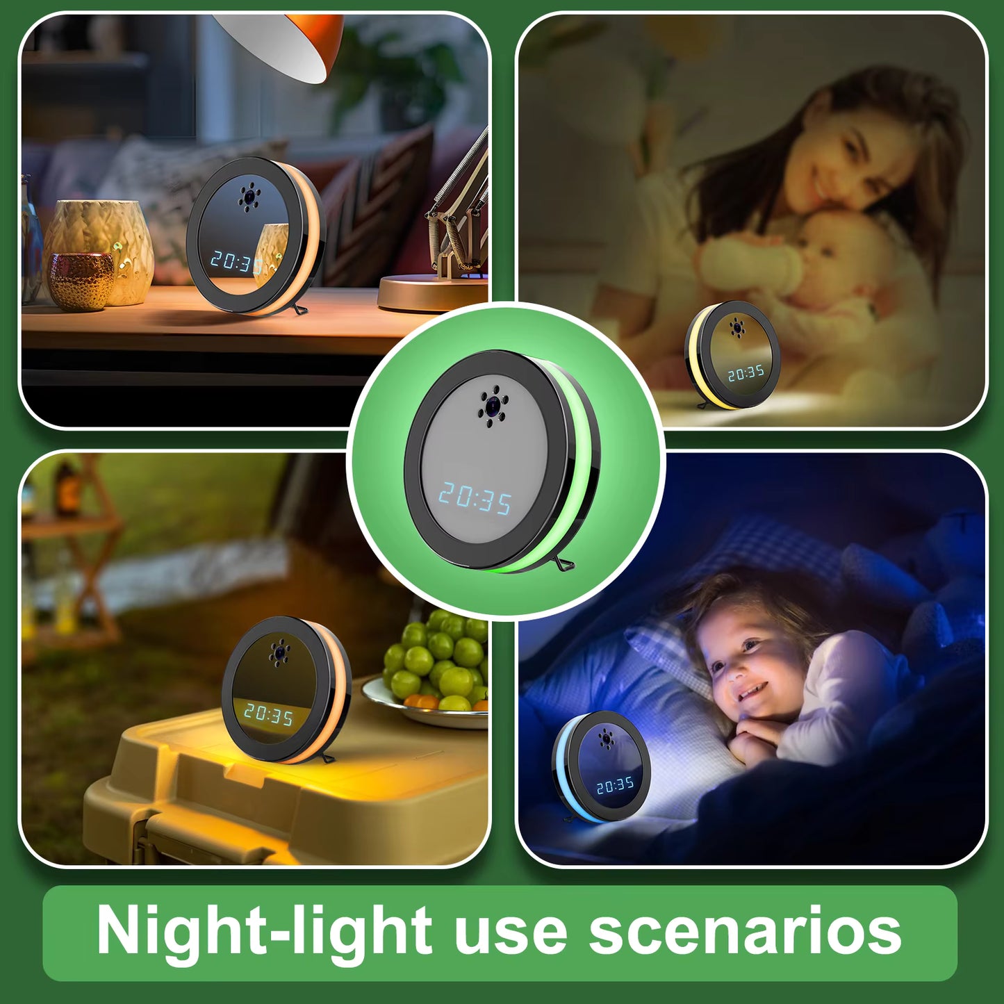 Mini Clock Spy Camera
