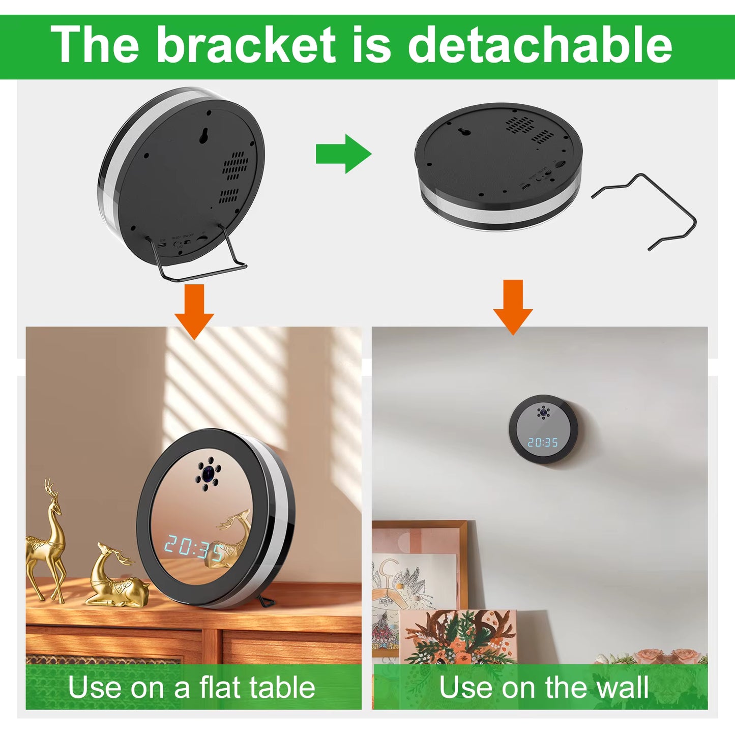 Mini Clock Spy Camera
